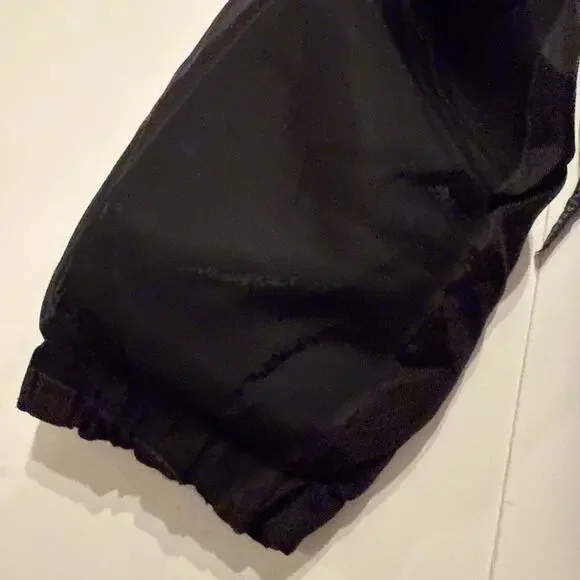 Vtg skidoo jacket Youth size 16 Racing Team Orange Black Bombardier Snowmobile - Picture 15 of 16